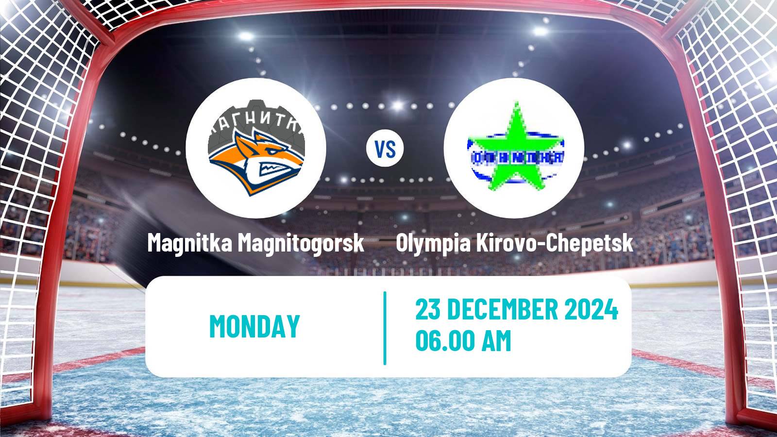 Hockey VHL Magnitka Magnitogorsk - Olympia Kirovo-Chepetsk