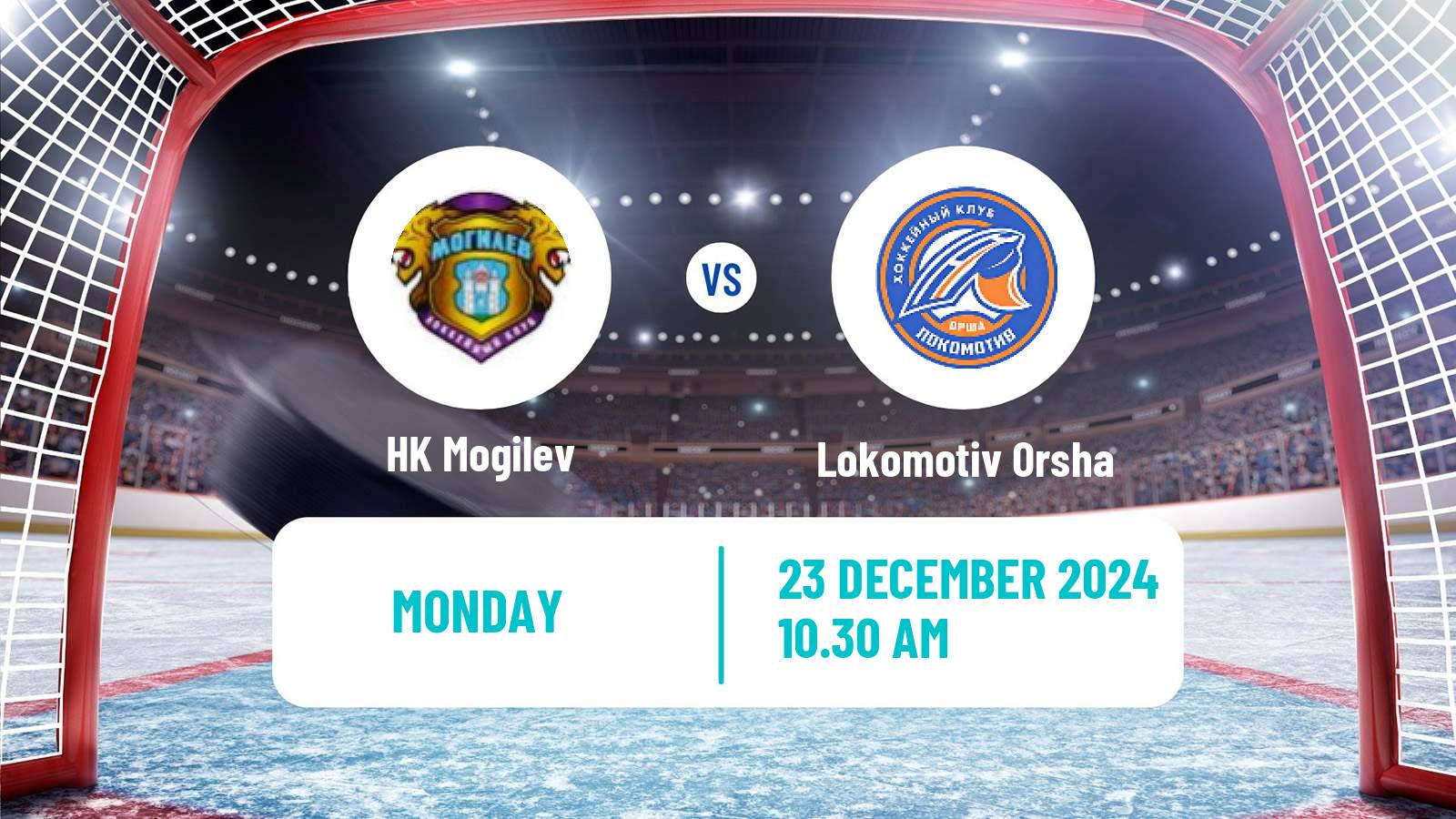 Hockey Belarusian Extraleague Mogilev - Lokomotiv Orsha