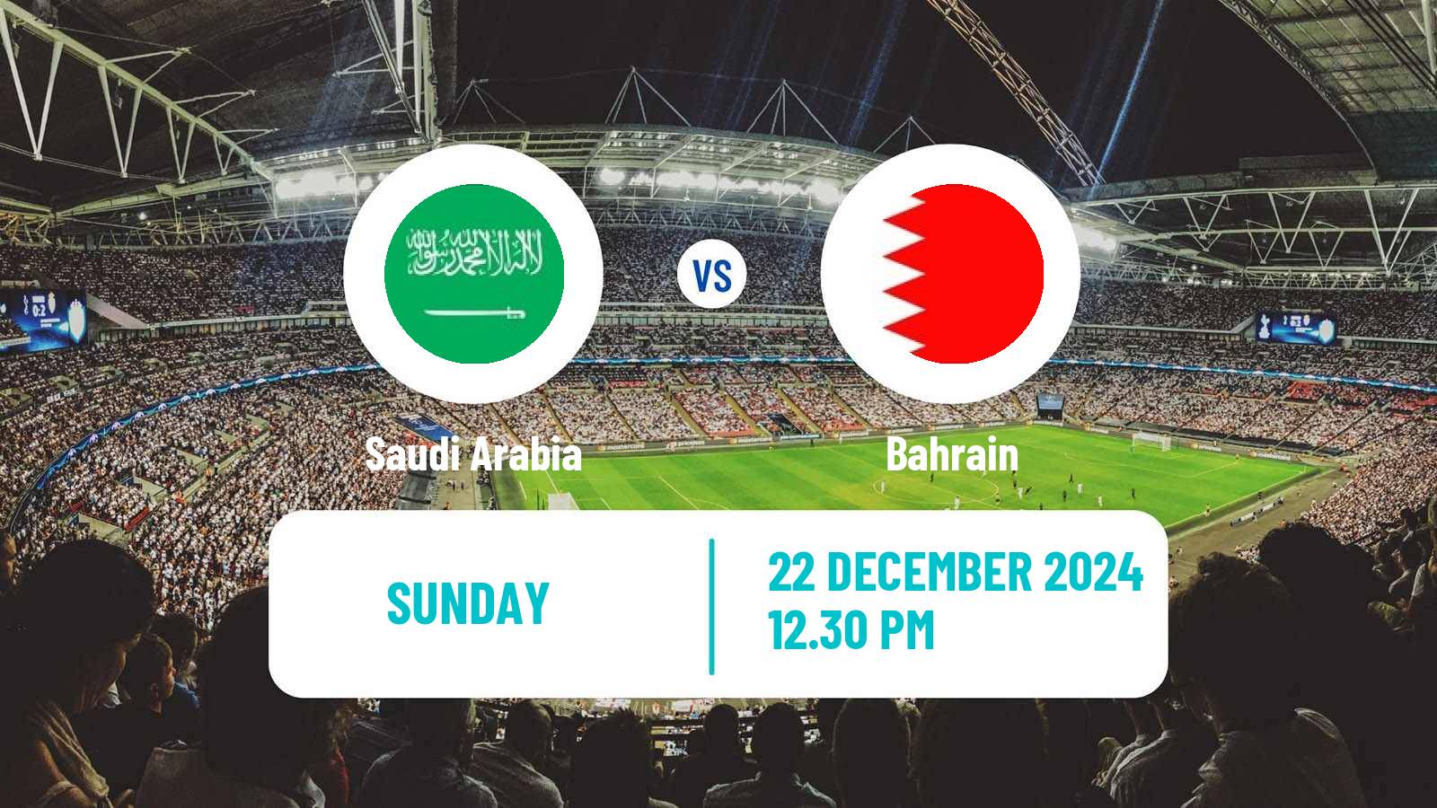 Soccer Gulf Cup of Nations Saudi Arabia - Bahrain