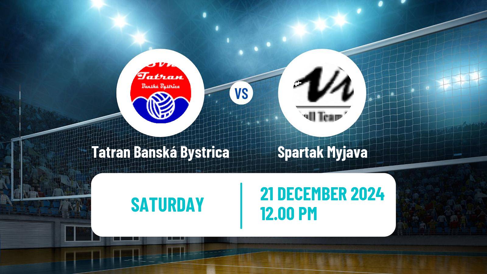 Volleyball Slovak Extraliga Volleyball Tatran Banská Bystrica - Spartak Myjava