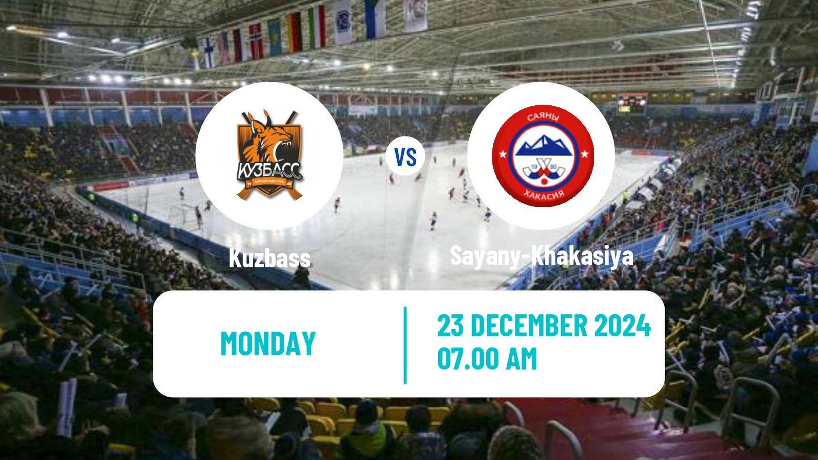 Bandy Russian Super League Bandy Kuzbass - Sayany-Khakasiya