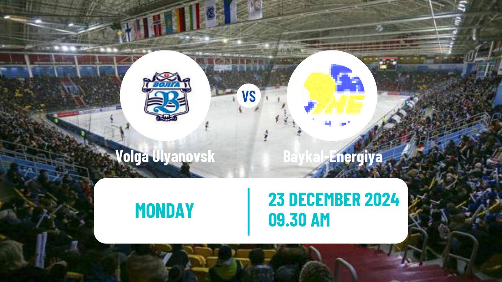 Bandy Russian Super League Bandy Volga Ulyanovsk - Baykal-Energiya