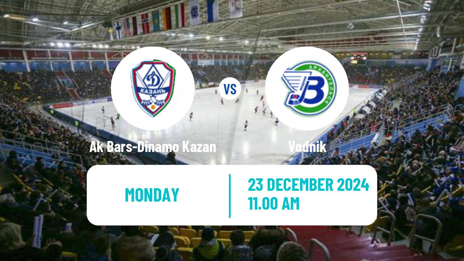 Bandy Russian Super League Bandy Ak Bars-Dinamo Kazan - Vodnik