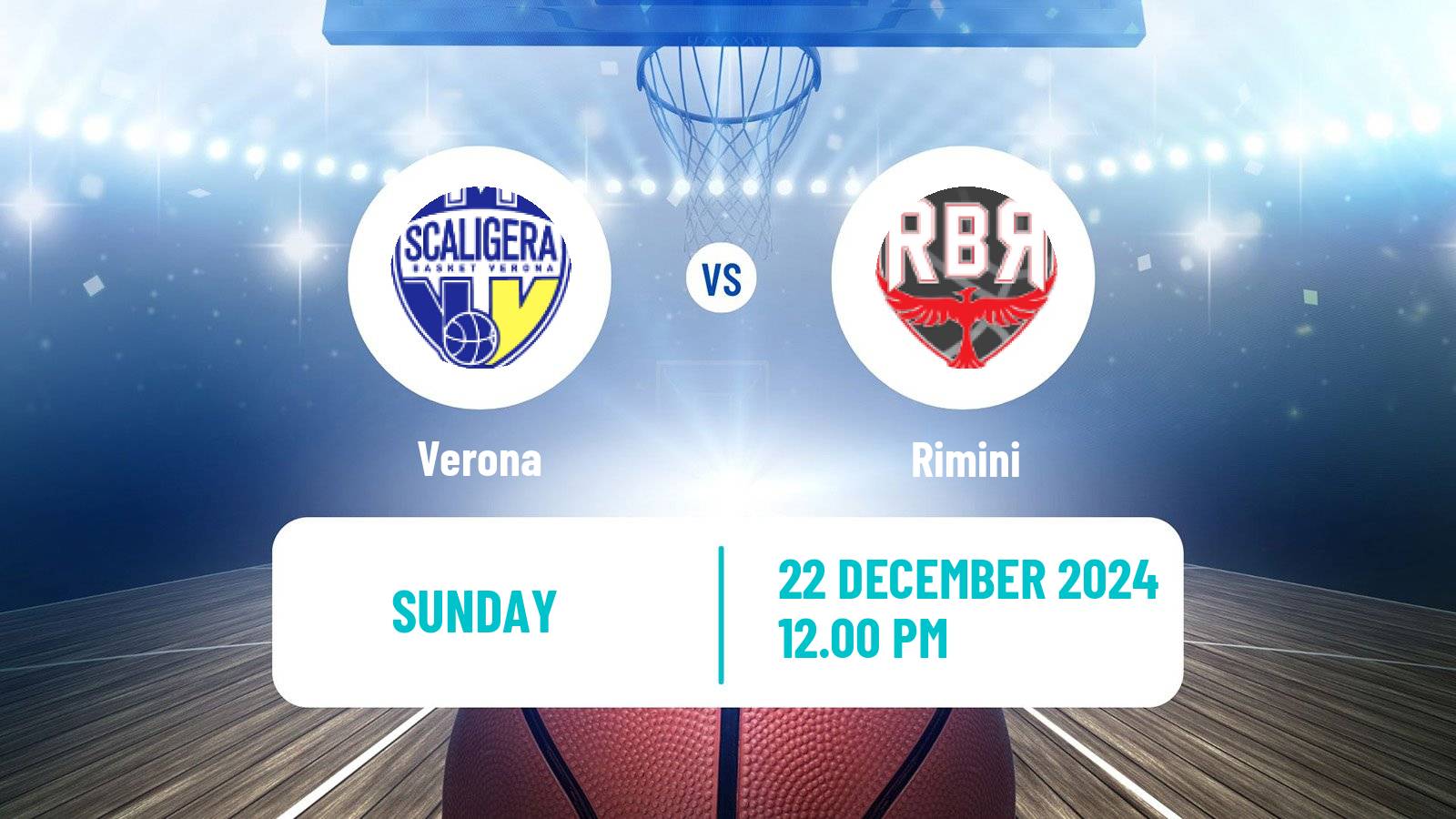 Basketball Italian Serie A2 Basketball Verona - Rimini