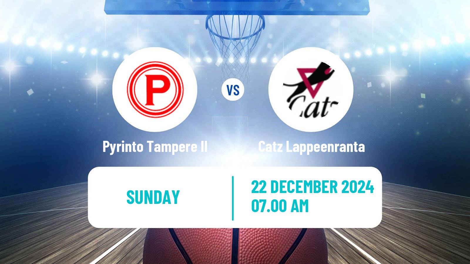 Basketball Finnish I Divisioona Basketball Women Pyrinto Tampere II - Catz Lappeenranta