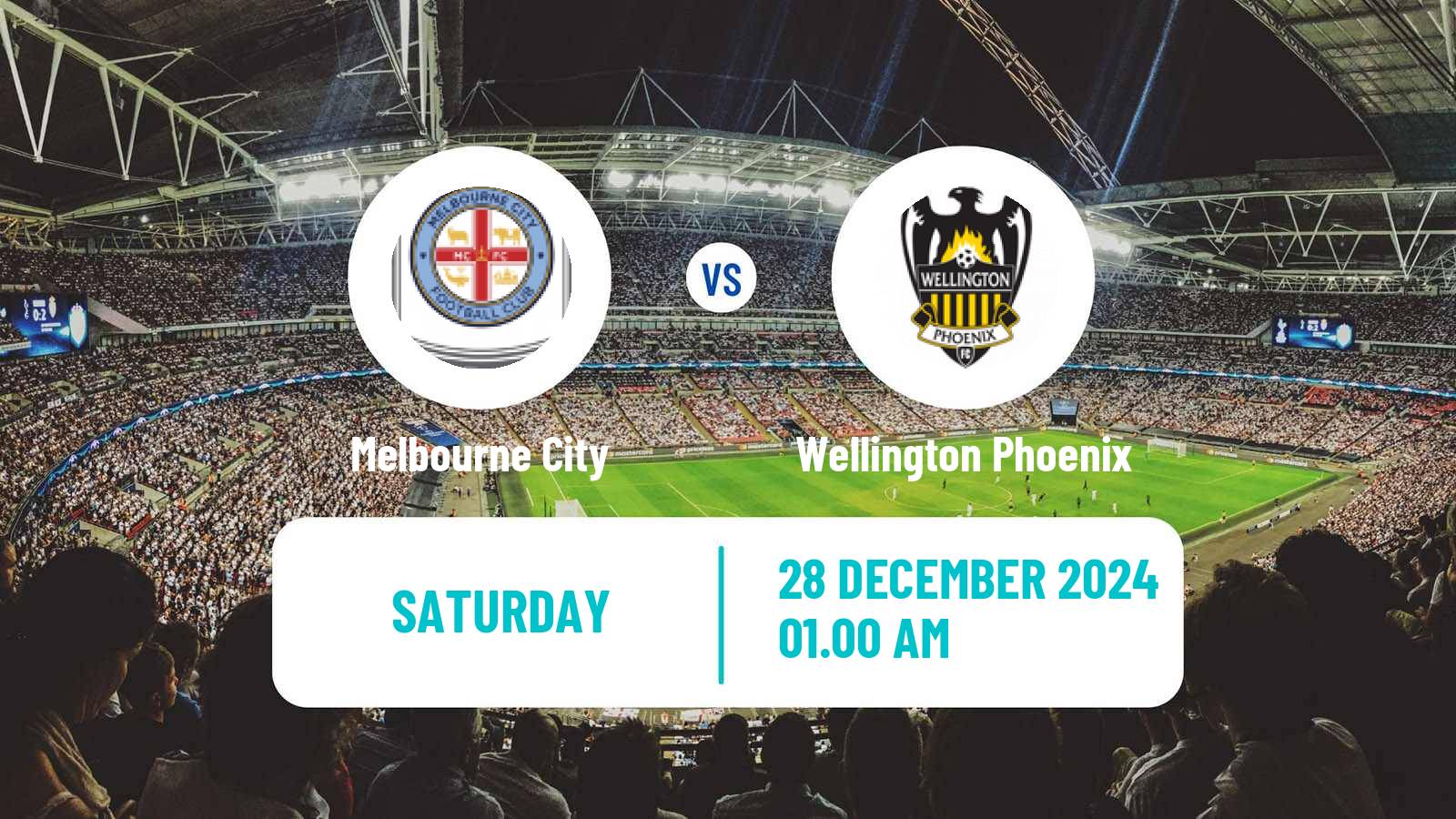 Soccer Australian A-League Women Melbourne City - Wellington Phoenix