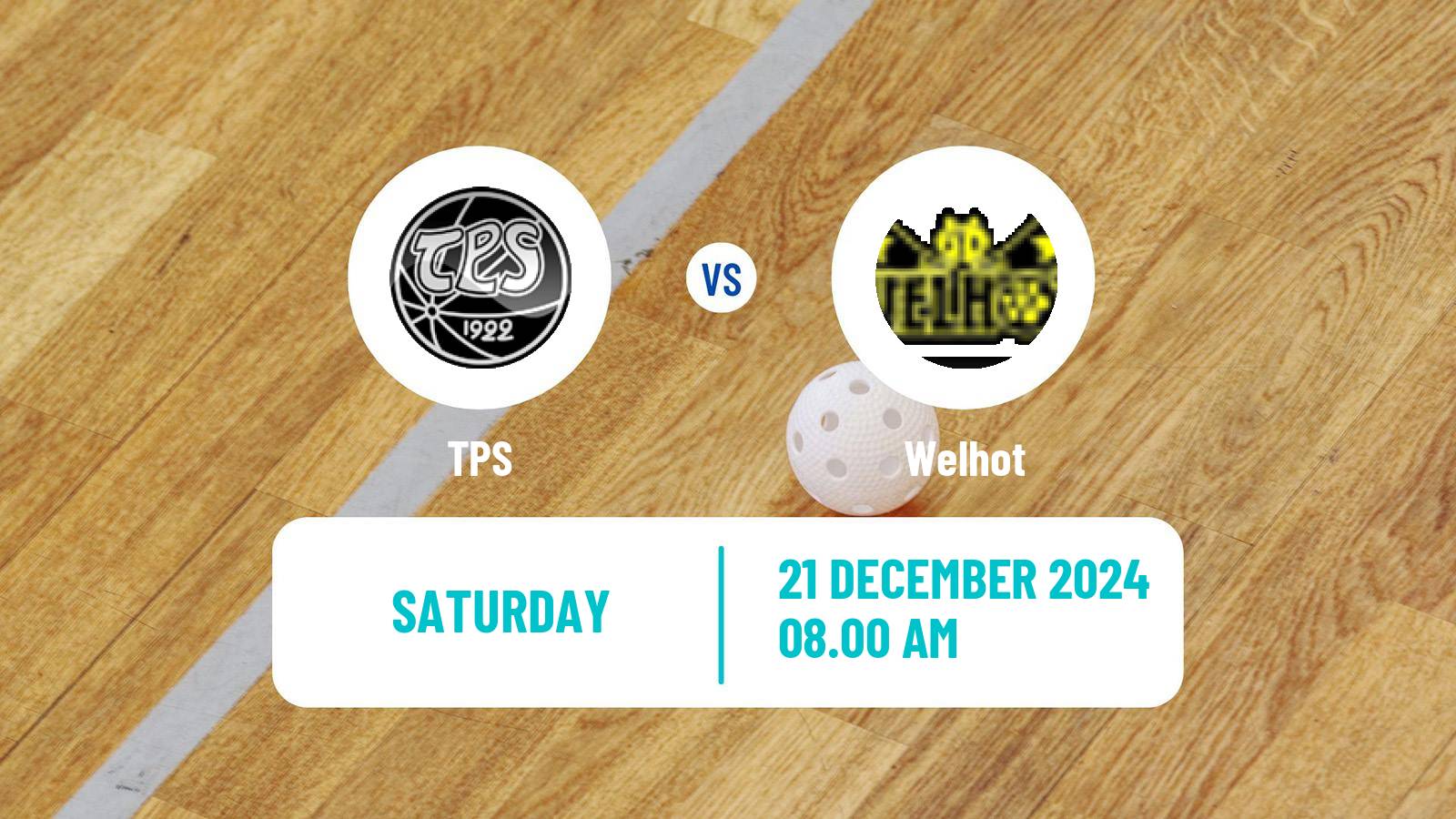 Floorball Finnish F-Liiga Women TPS - Welhot