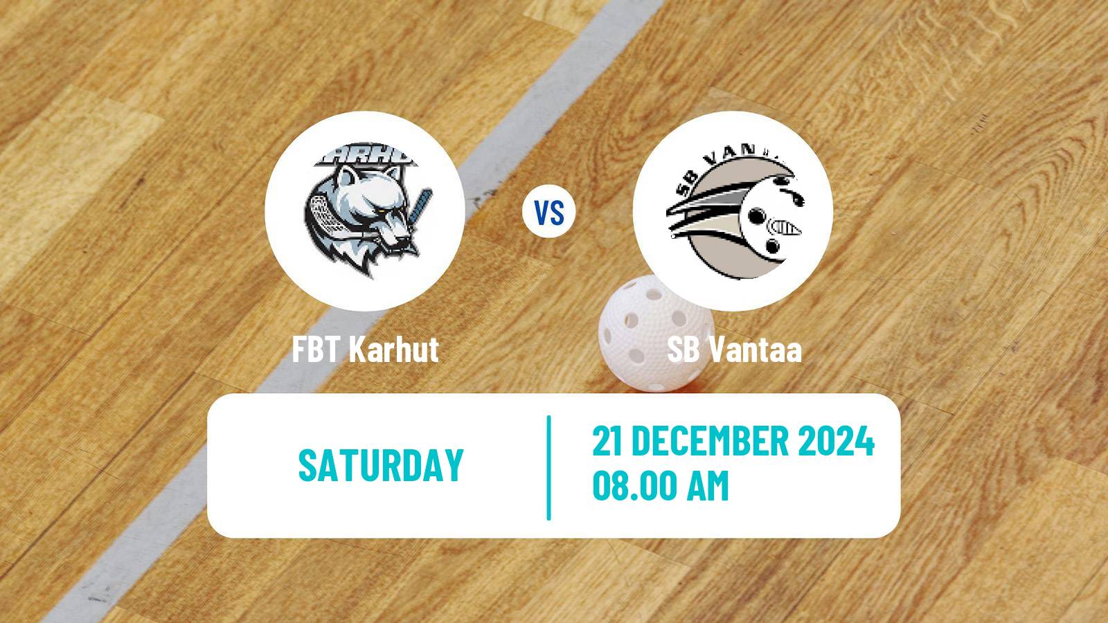 Floorball Finnish Divari Karhut - SB Vantaa