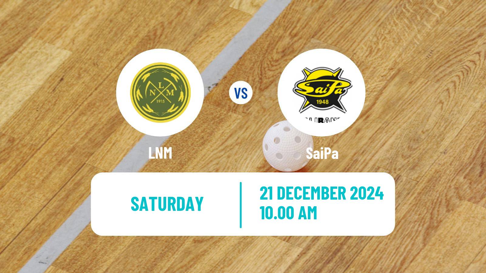 Floorball Finnish Divari LNM - SaiPa