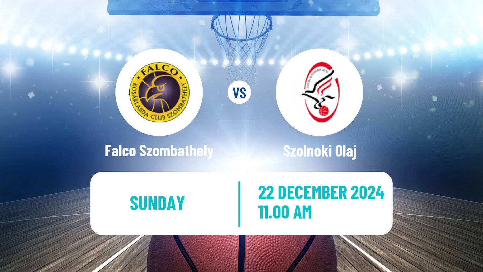 Basketball Hungarian NB I Basketball Falco Szombathely - Szolnoki Olaj