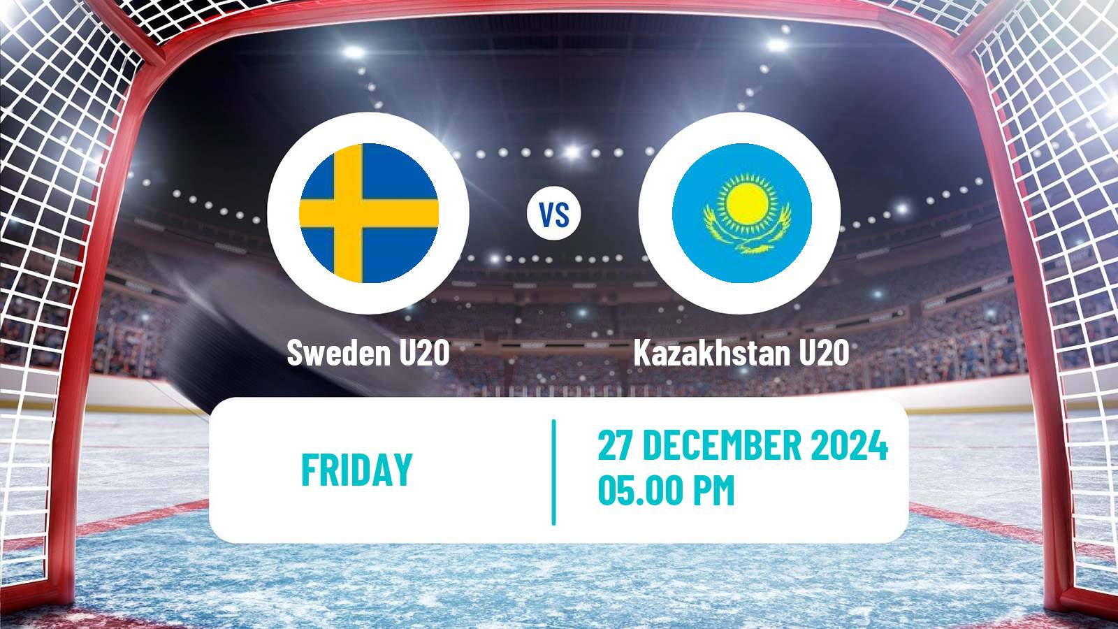 Hockey IIHF World U20 Championship Sweden U20 - Kazakhstan U20