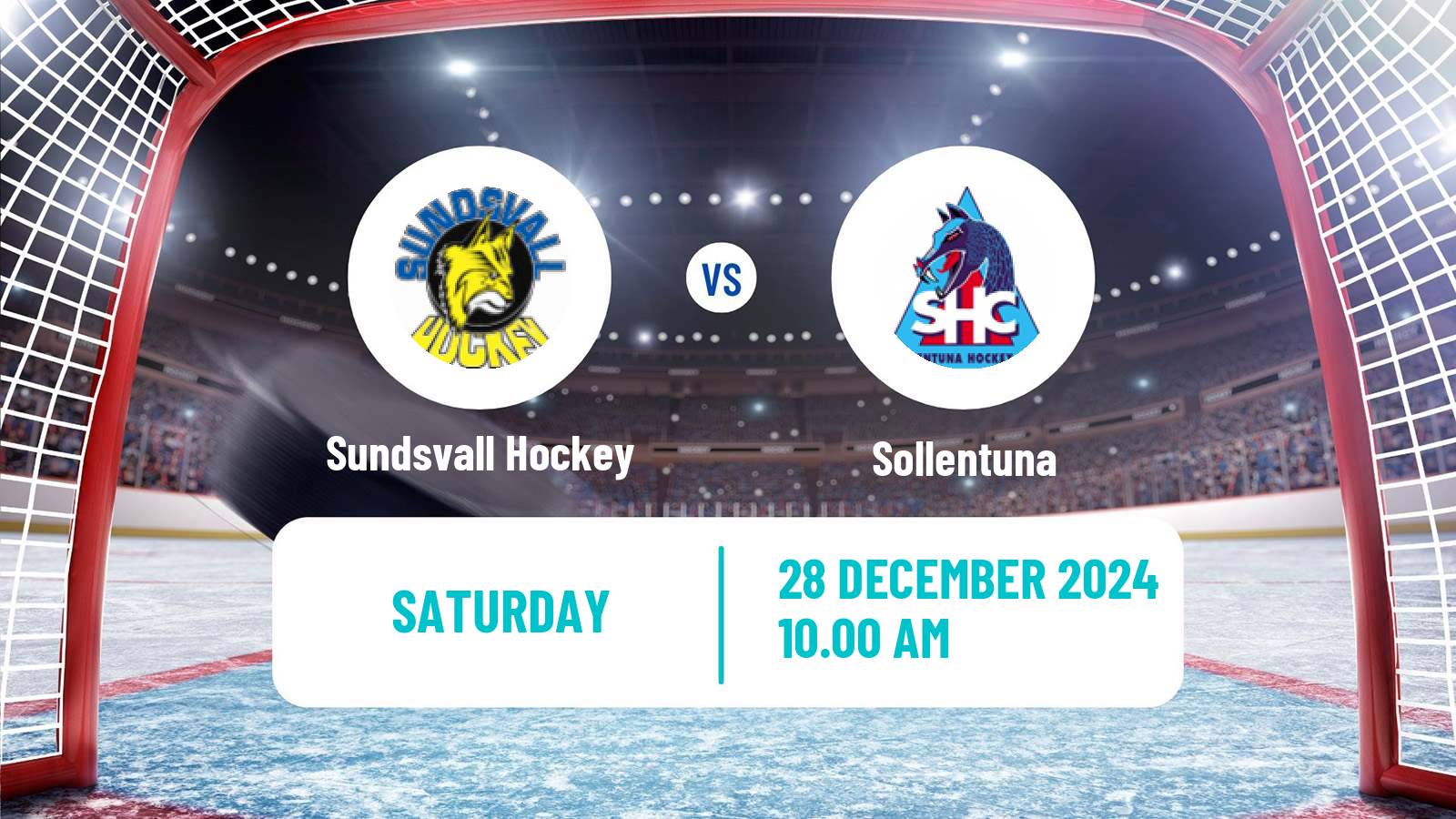 Hockey Swedish Hockey AllEttan Norra Sundsvall Hockey - Sollentuna