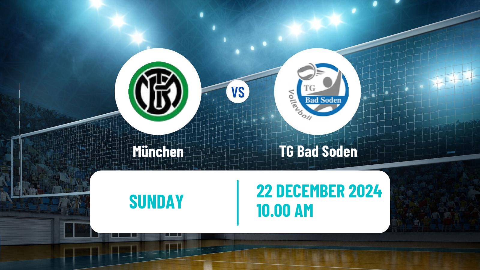 Volleyball German 2 Bundesliga South Volleyball Women München - Bad Soden