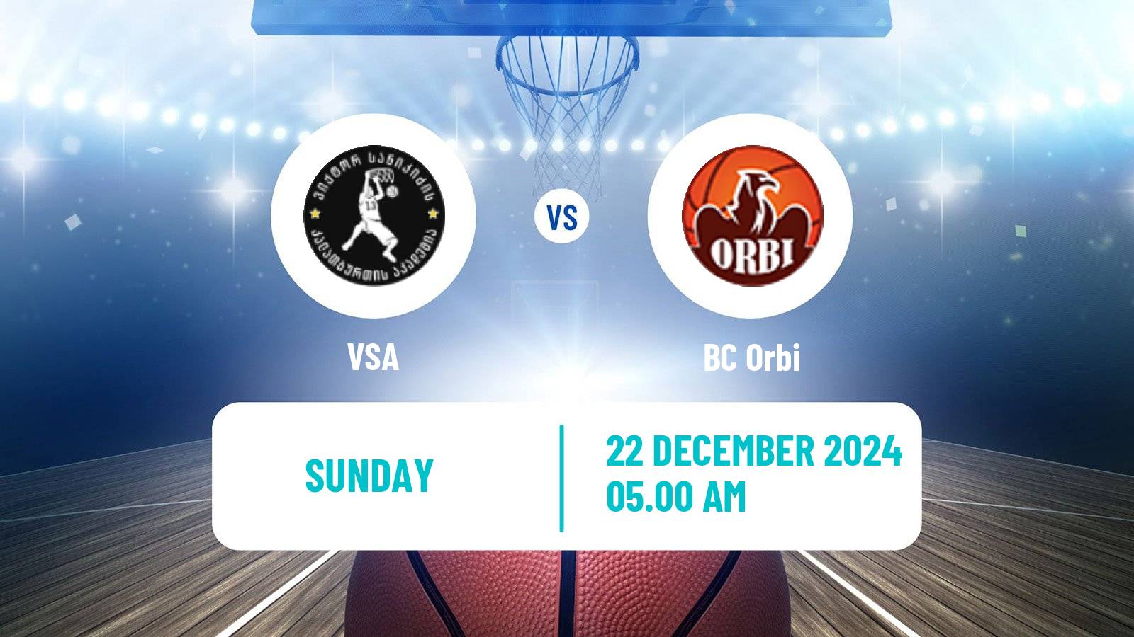 Basketball Georgian Superleague Basketball VSA - Orbi