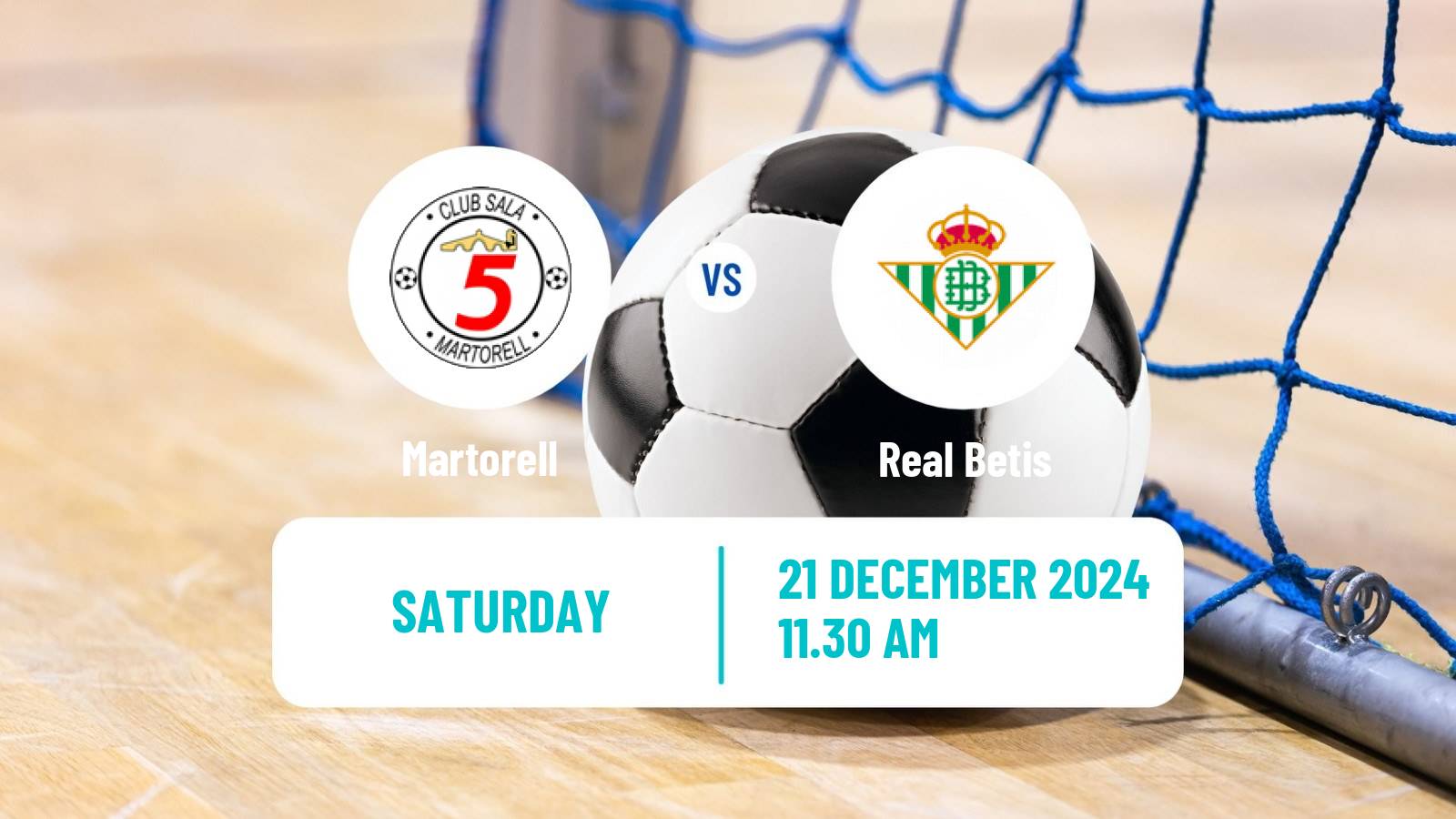 Futsal Spanish Segunda Division Futsal Martorell - Real Betis