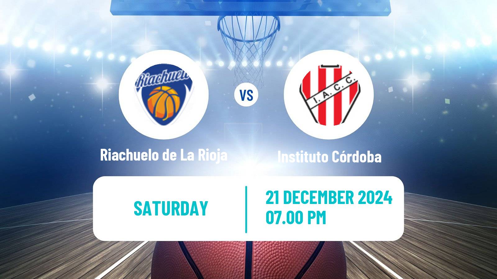 Basketball Argentinian Liga Femenina Basketball Riachuelo de La Rioja - Instituto Córdoba