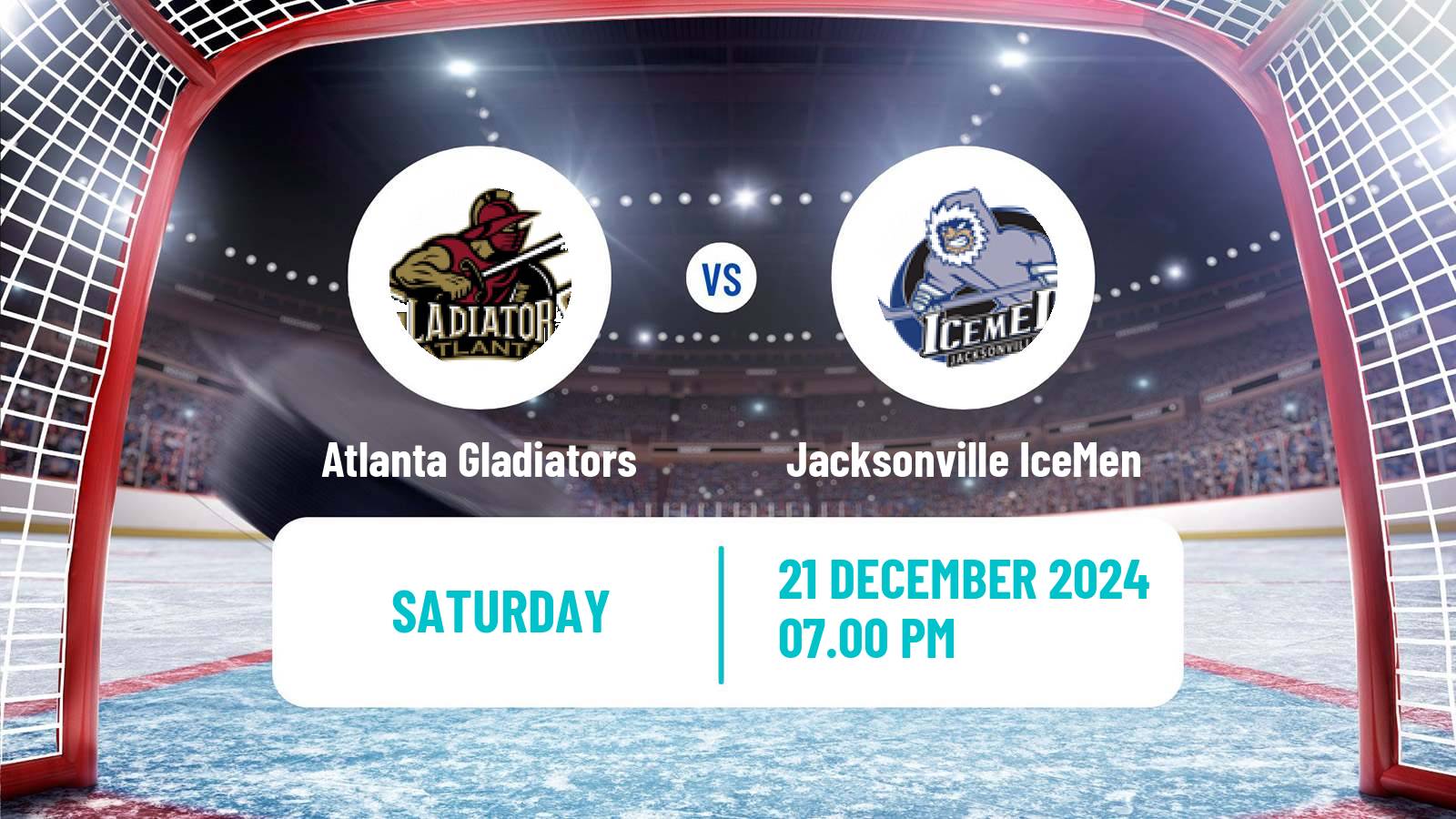 Hockey ECHL Atlanta Gladiators - Jacksonville IceMen