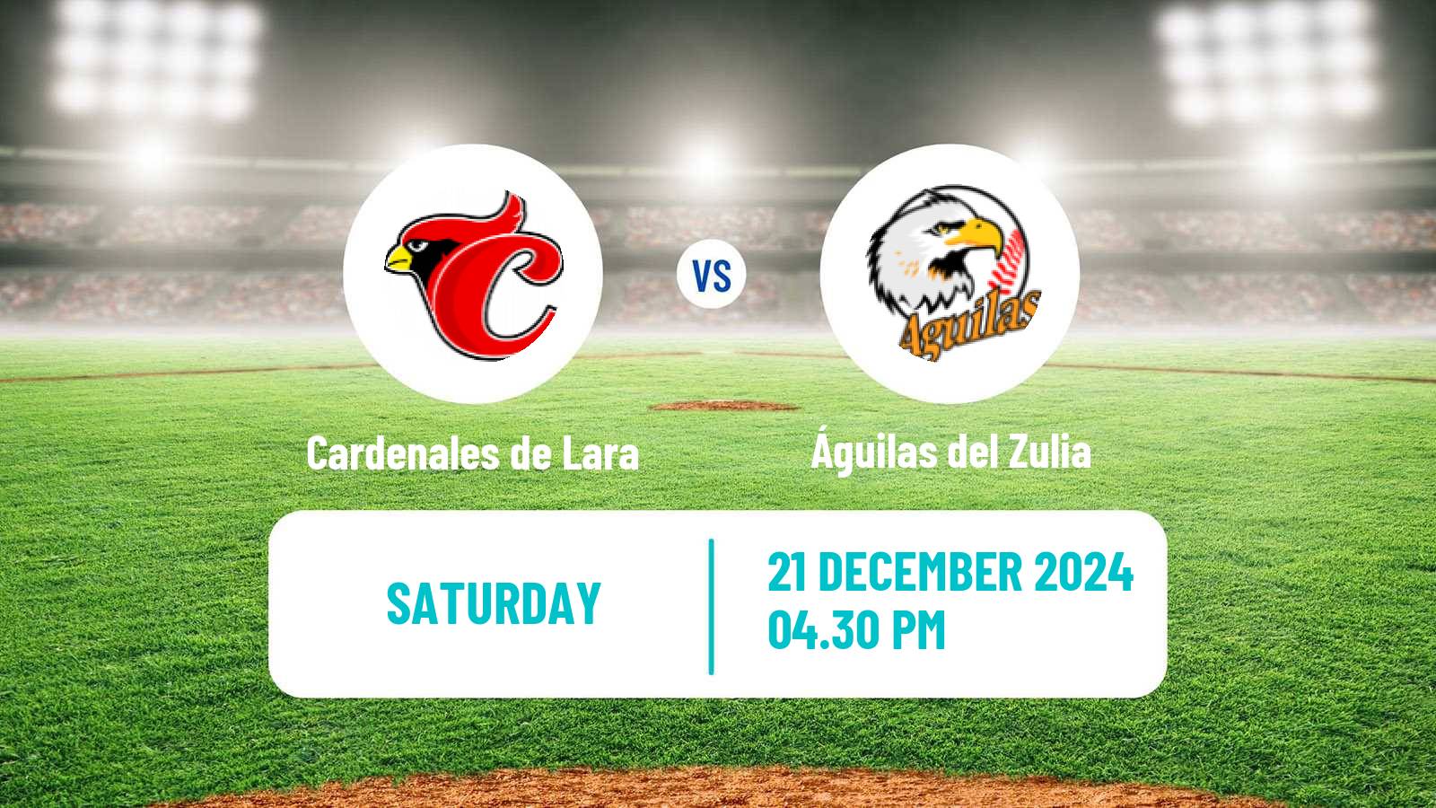 Baseball Venezuelan LVBP Cardenales de Lara - Águilas del Zulia