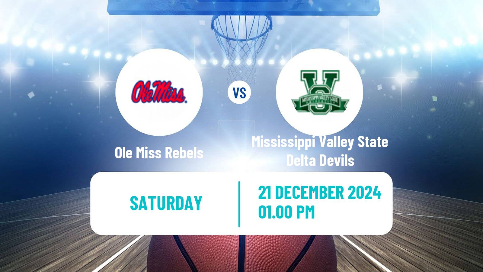 Basketball NCAA College Basketball Women Ole Miss Rebels - Mississippi Valley State Delta Devils