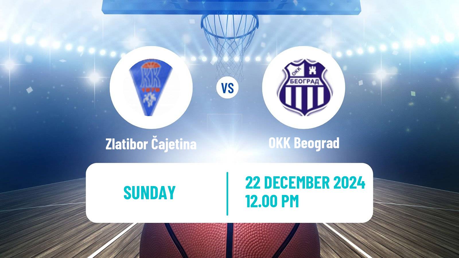 Basketball Serbian First League Basketball Zlatibor Čajetina - OKK Beograd