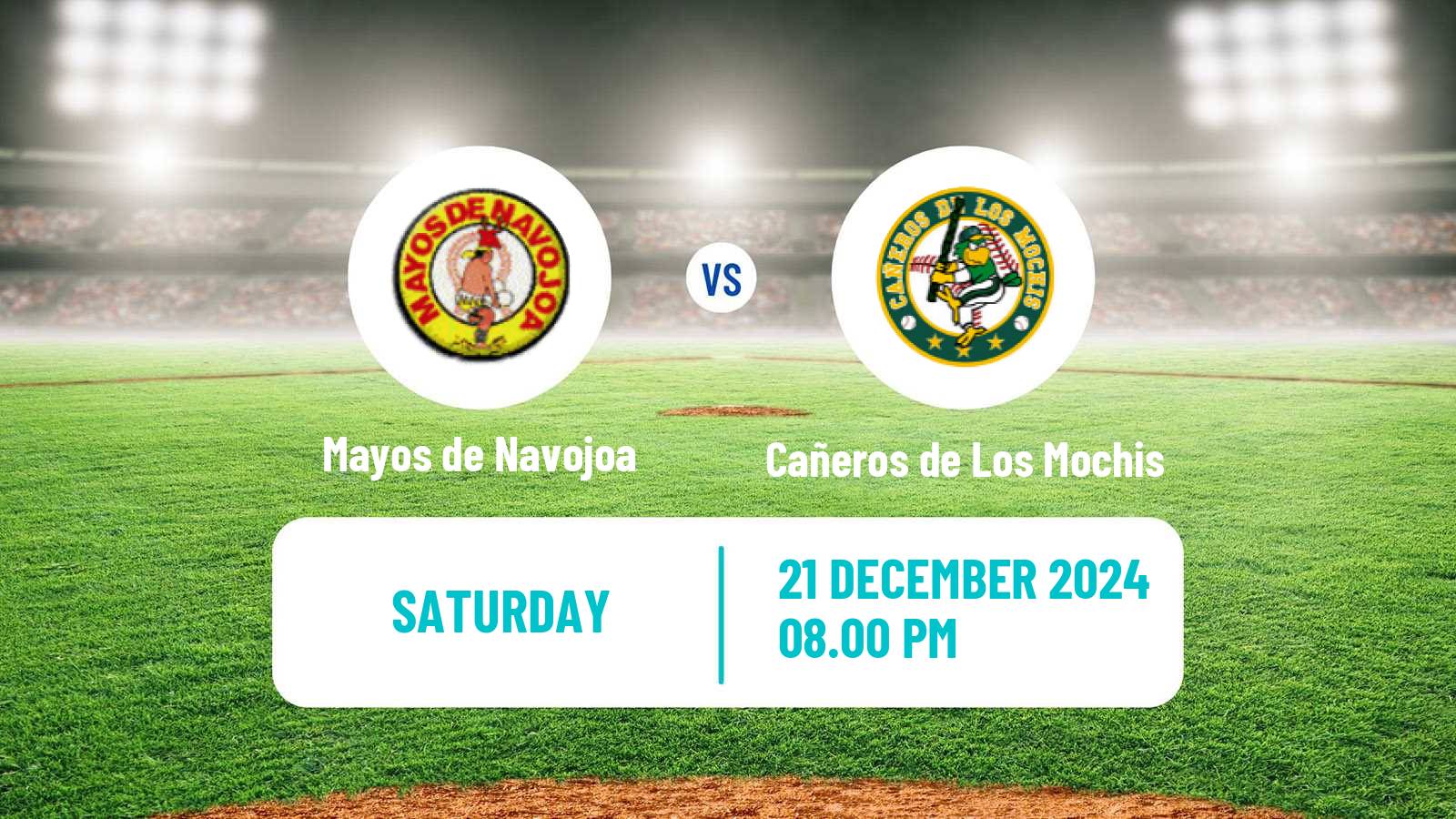 Baseball LMP Mayos de Navojoa - Cañeros de Los Mochis