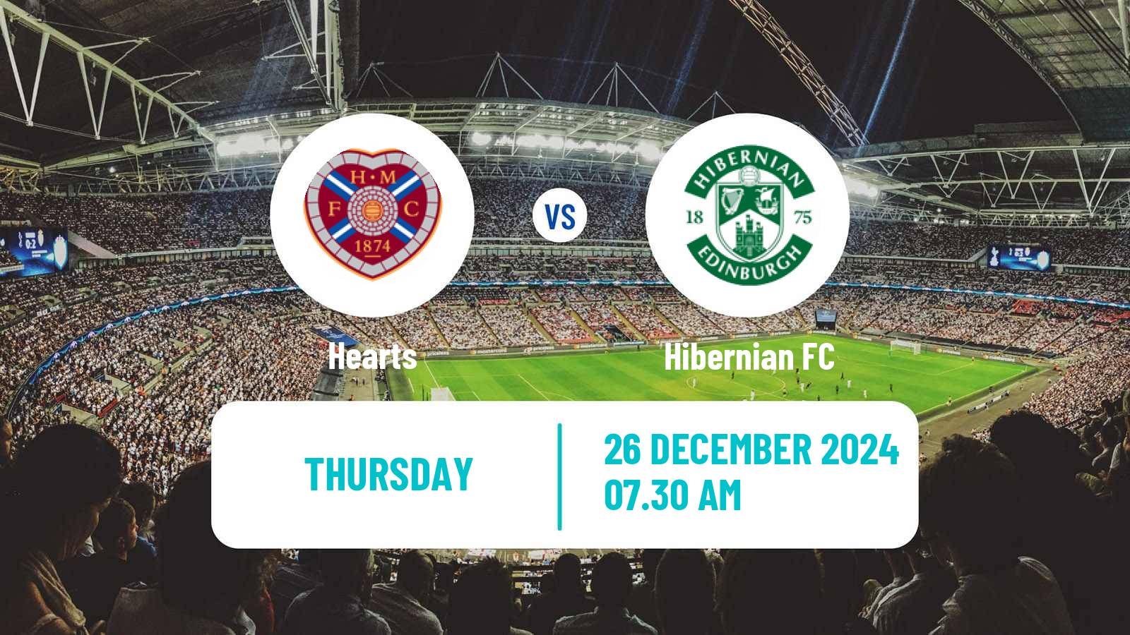 Soccer Scottish Premier League Hearts - Hibernian