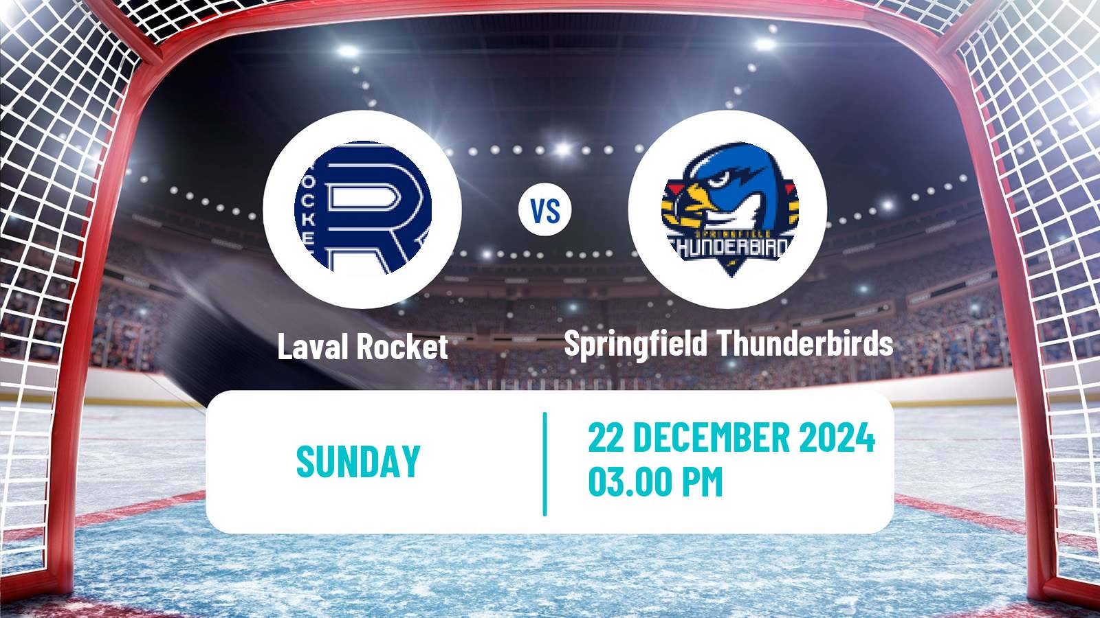 Hockey AHL Laval Rocket - Springfield Thunderbirds