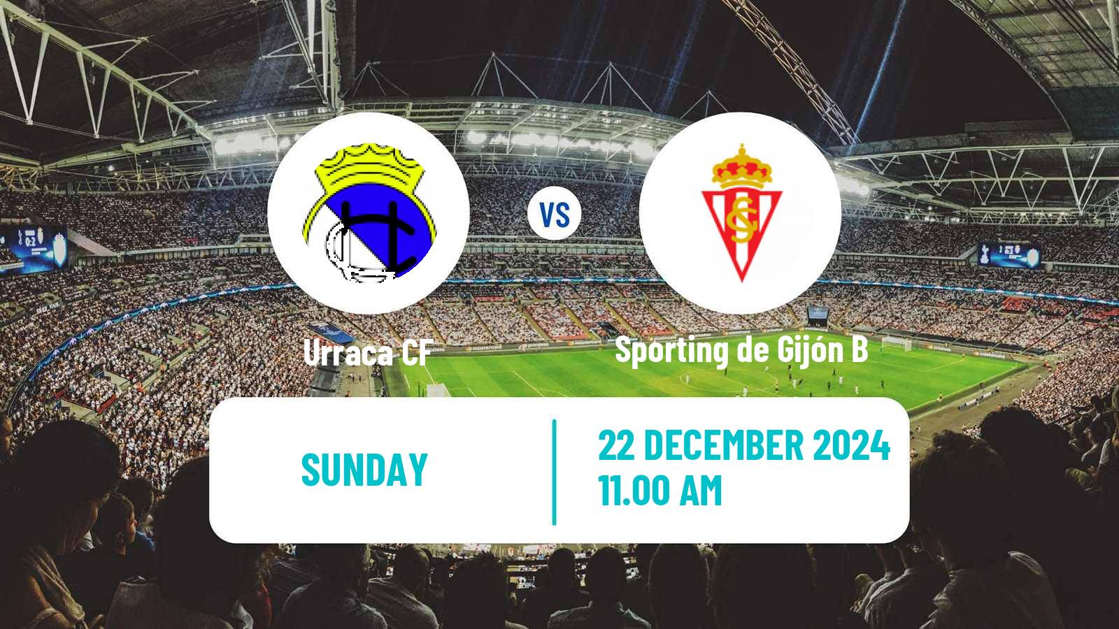 Soccer Spanish Tercera RFEF - Group 2 Urraca - Sporting de Gijón B