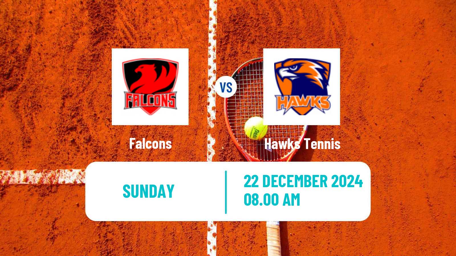 Tennis World Tennis League Teams Mix Falcons - Hawks