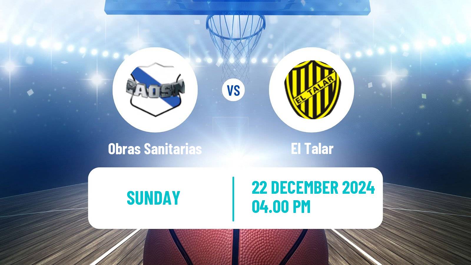 Basketball Argentinian Liga Femenina Basketball Obras Sanitarias - El Talar