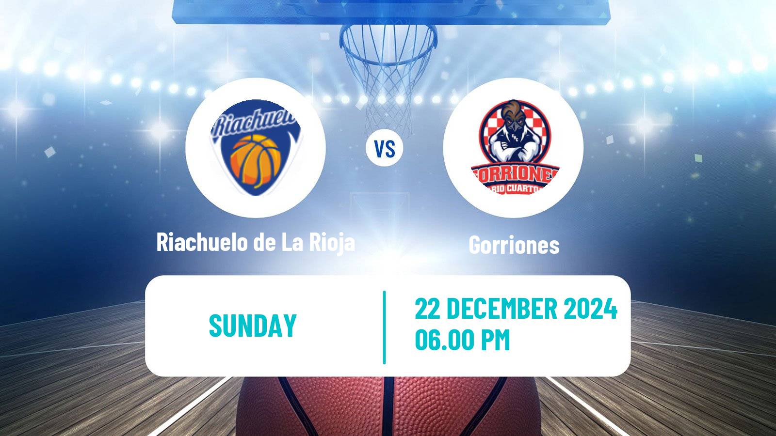 Basketball Argentinian Liga Femenina Basketball Riachuelo de La Rioja - Gorriones