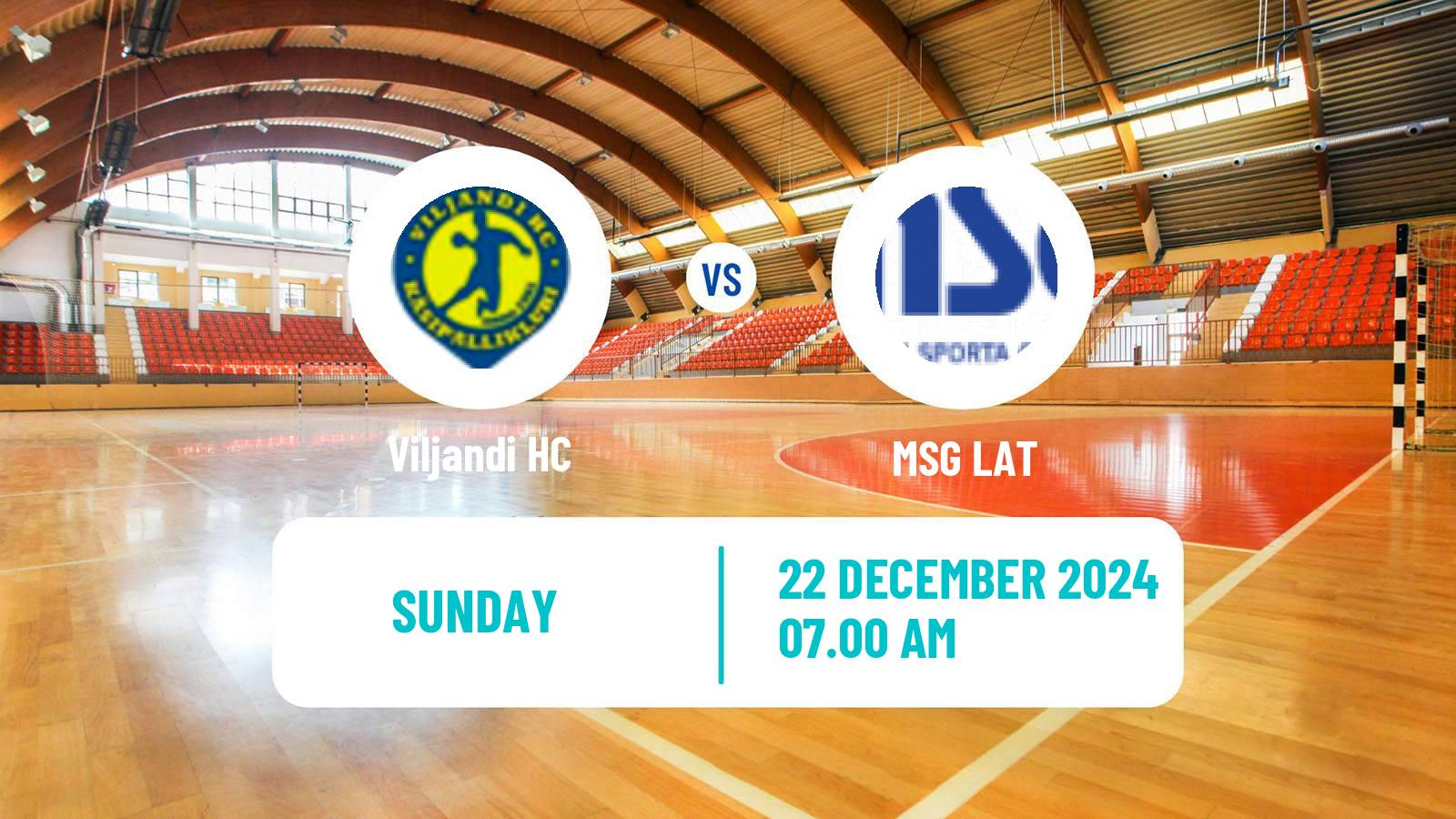 Handball Baltic League Handball Viljandi - MSG LAT