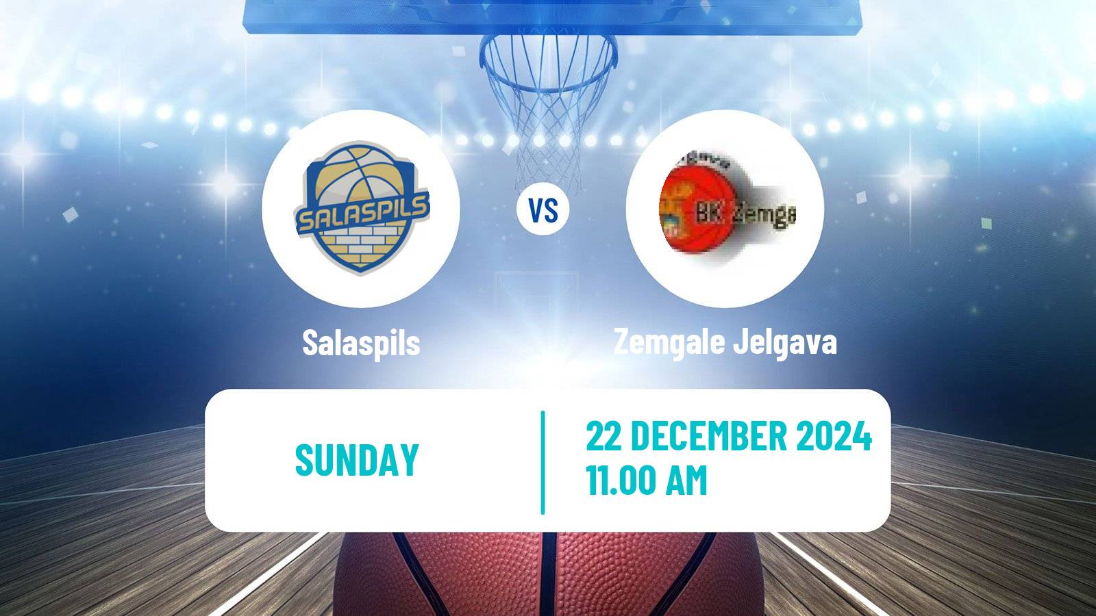 Basketball Latvian Cup Basketball Salaspils - Zemgale Jelgava