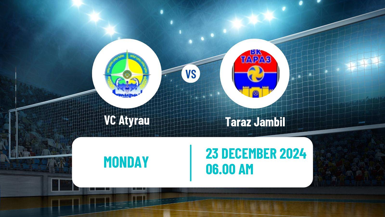 Volleyball Kazakh National League Volleyball Atyrau - Taraz Jambil