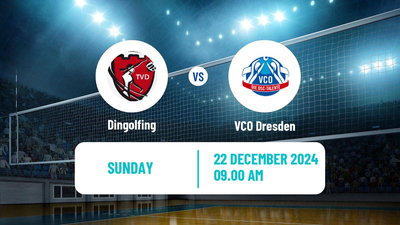 Volleyball German 2 Bundesliga Pro Volleyball Women Dingolfing - VCO Dresden