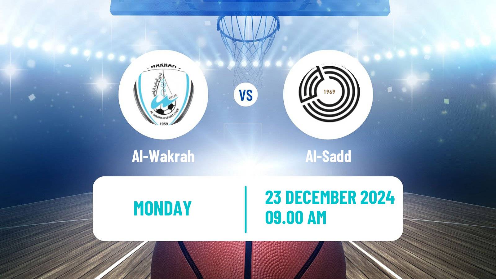 Basketball Qatar Basketball League Al-Wakrah - Al-Sadd