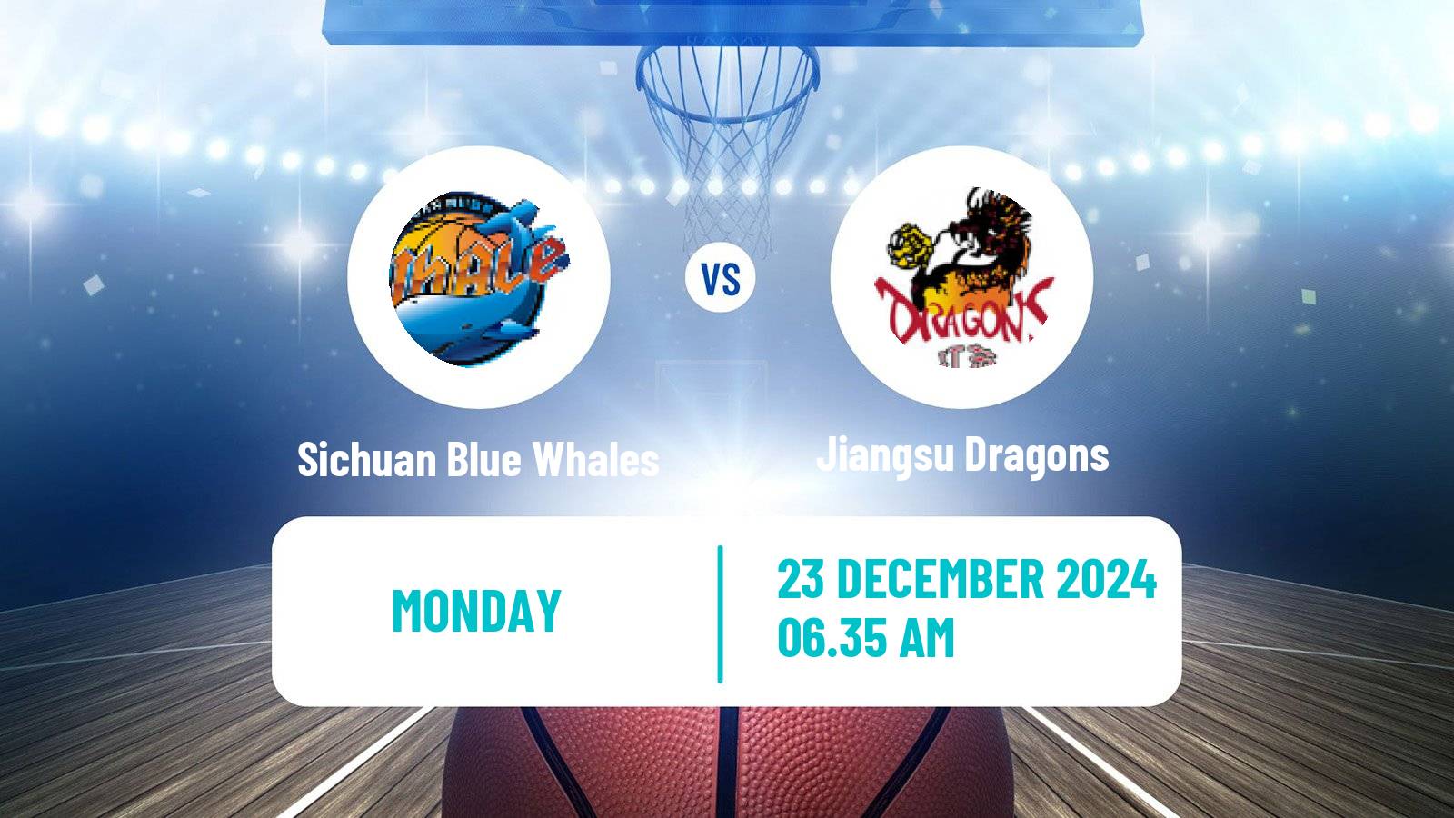 Basketball CBA Sichuan Blue Whales - Jiangsu Dragons