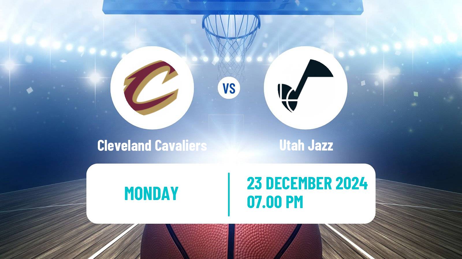 Basketball NBA Cleveland Cavaliers - Utah Jazz