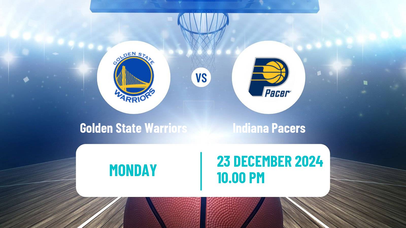 Basketball NBA Golden State Warriors - Indiana Pacers