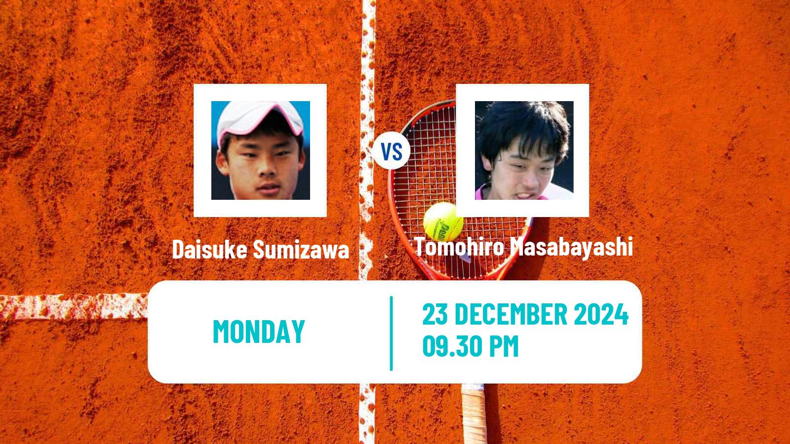 Tennis ITF M15 Bali 4 Men Daisuke Sumizawa - Tomohiro Masabayashi