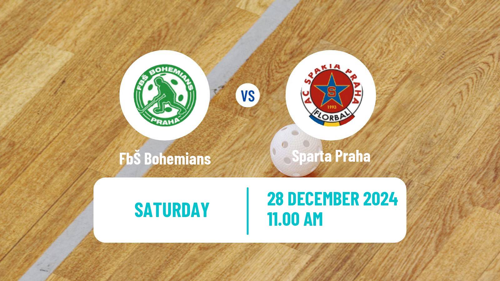 Floorball Czech Superliga Floorball FbŠ Bohemians - Sparta Praha