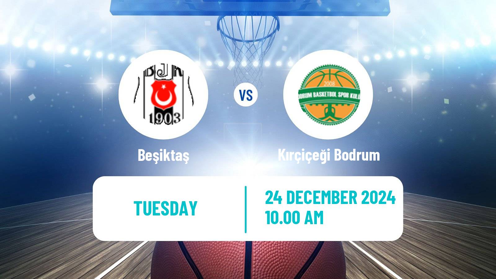 Basketball Turkish Basketball League Women Beşiktaş - Kırçiçeği Bodrum