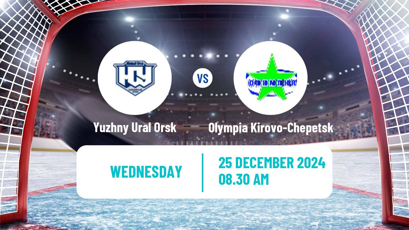 Hockey VHL Yuzhny Ural Orsk - Olympia Kirovo-Chepetsk