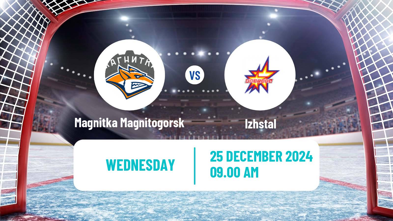 Hockey VHL Magnitka Magnitogorsk - Izhstal