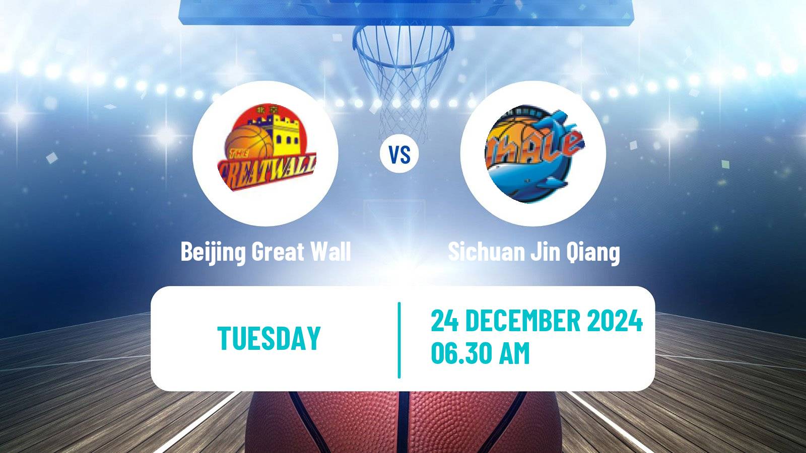 Basketball WCBA Beijing Great Wall - Sichuan Jin Qiang