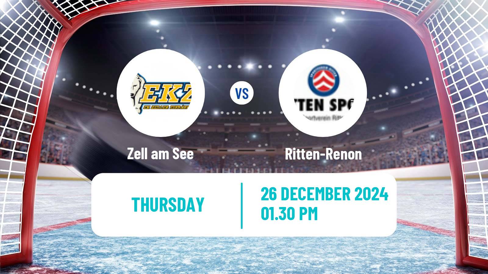 Hockey Alps Hockey League Zell am See - Ritten-Renon