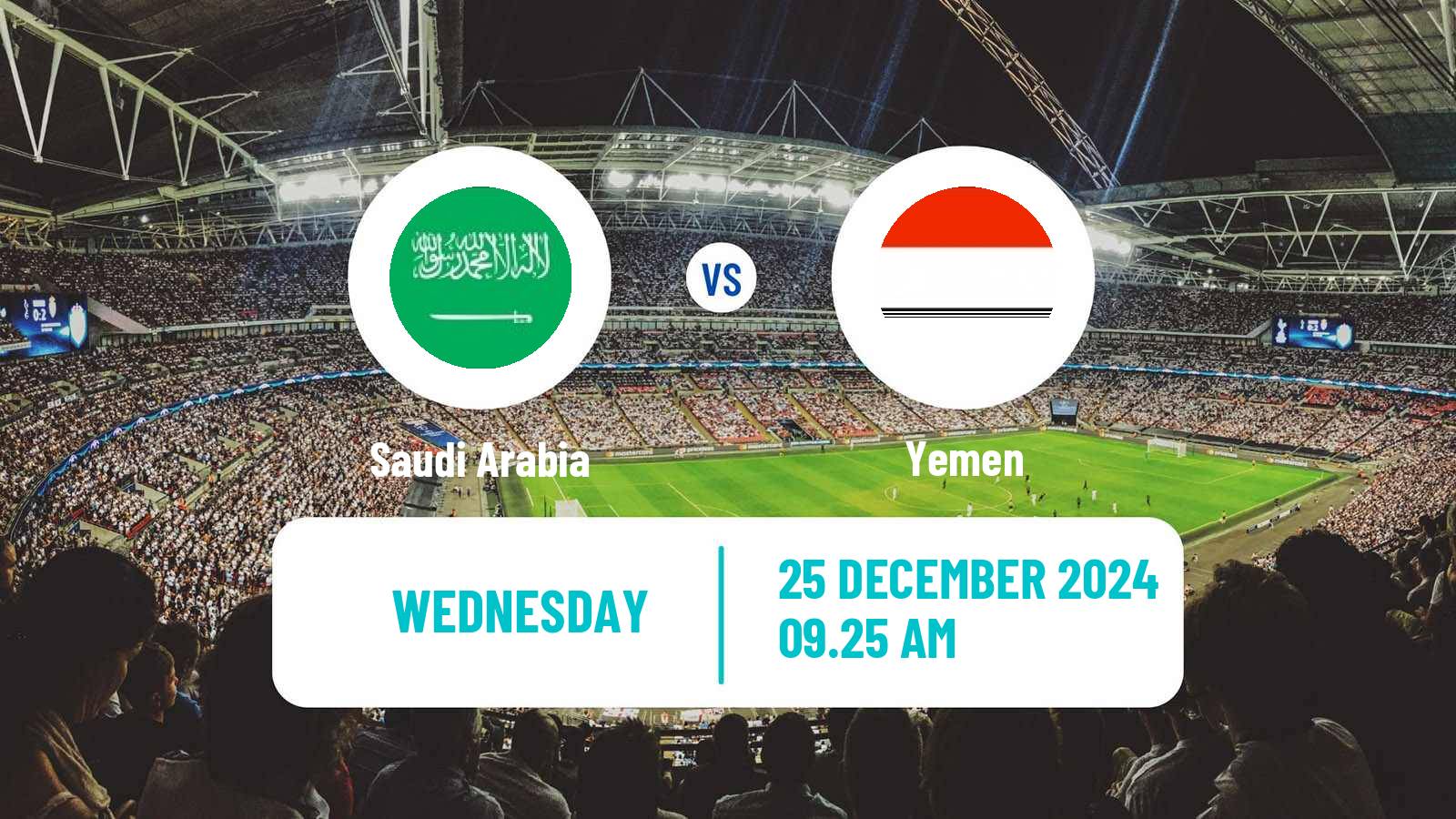 Soccer Gulf Cup of Nations Saudi Arabia - Yemen