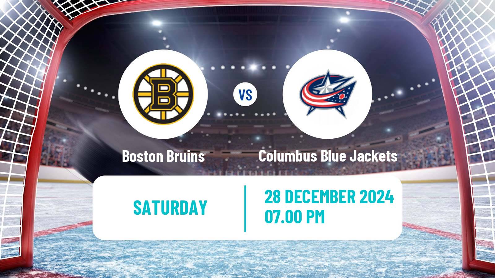 Hockey NHL Boston Bruins - Columbus Blue Jackets