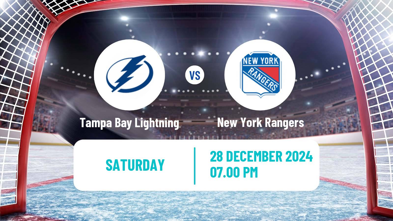 Hockey NHL Tampa Bay Lightning - New York Rangers