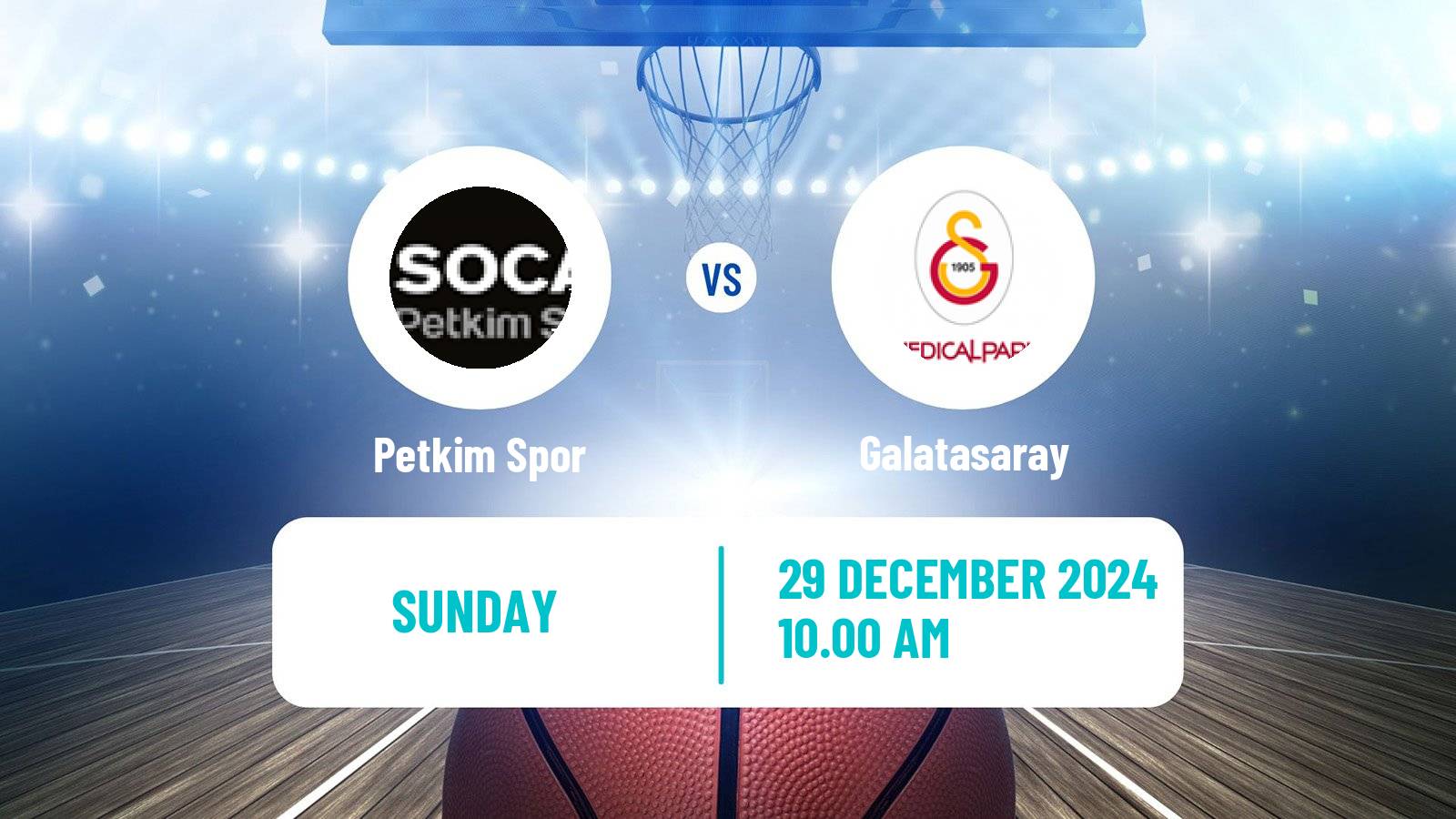 Basketball Turkish Basketball Super Ligi Petkim Spor - Galatasaray